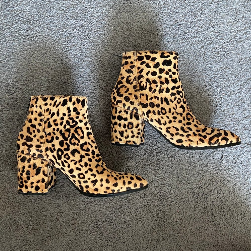 Steve Madden Cheetah Print Boots - image 1